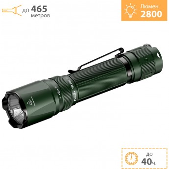 Тактический фонарь FENIX TK20R UE 2800 Lm Tropic Green + Подарок